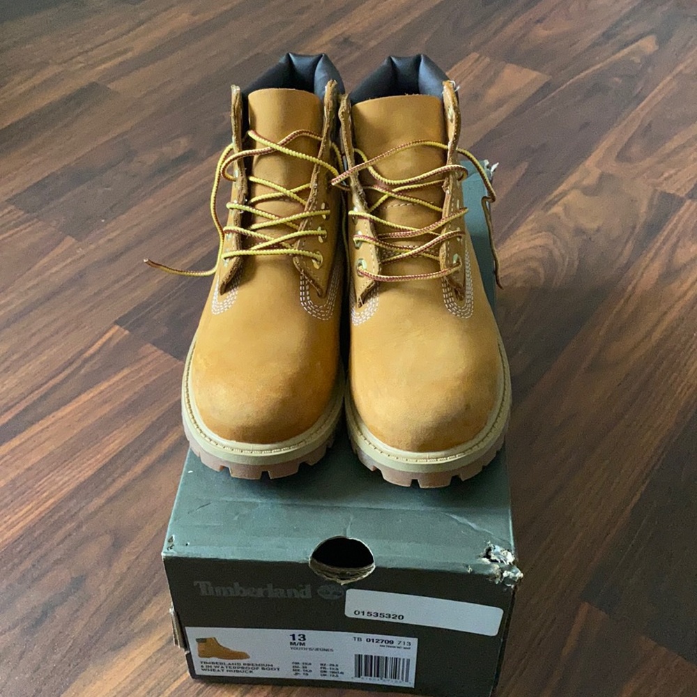 Timberland Kids Tan Boots